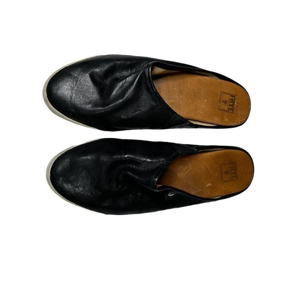 Frye Melanie mule black 8 clog - Picture 1 of 10